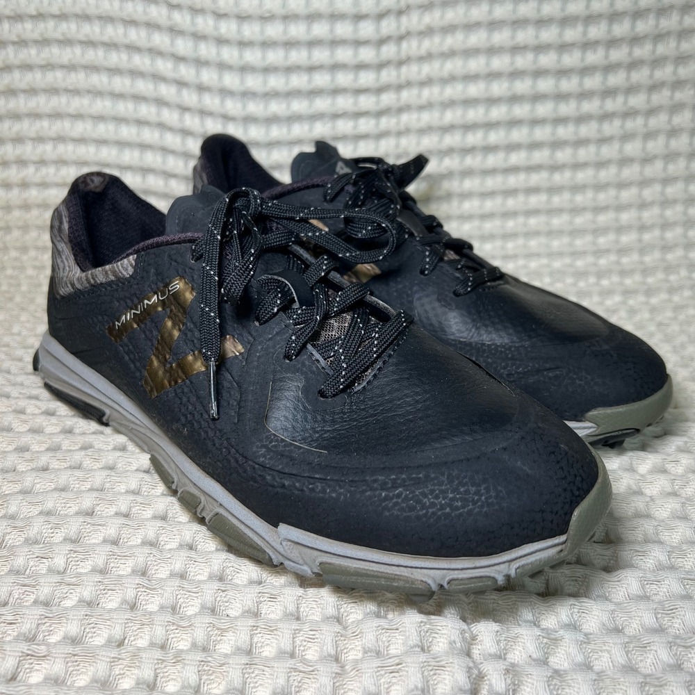 New Balance Minimus Waterproof Golf Shoes Men's Black Size 7.5